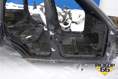 Порог со стойкой правый для Land Rover Range Rover 3 с 2002-2012г