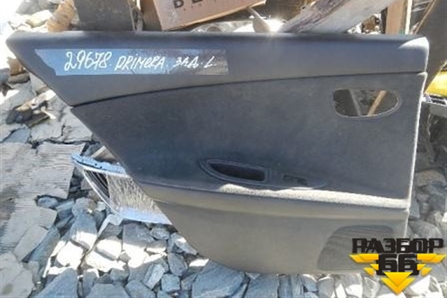 Обшивка двери задней левой под электрику универсал для Nissan Primera (P12E) с 2001-2008г