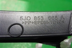Решетка в передний бампер правая (дубликат новая) (STSD02000CA2) ( 5J0853665) для Skoda Fabia с 2007-2014г