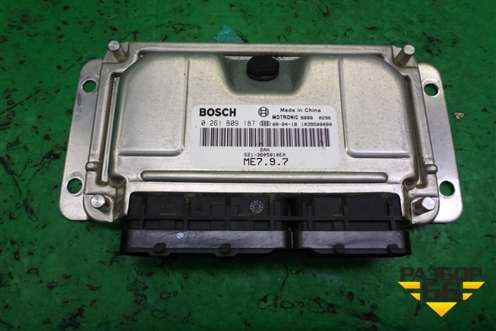 Блок управления двигателем (1.3л SQR473F МКПП) (0261B09187) для Chery QQ6(S21) с 2008г
