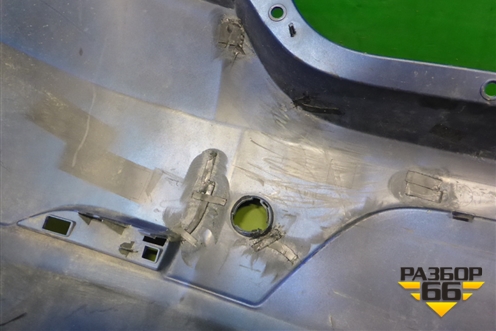 Бампер задний (до 2018г) (850225579R) для Renault Sandero с 2013-2022г (Сандеро)