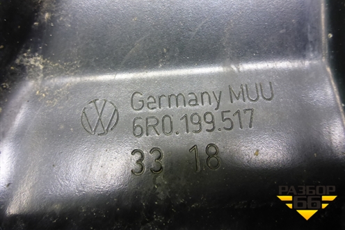 Кронштейн рычага левый (6R0199517) для Volkswagen Polo (седан) с 2010г