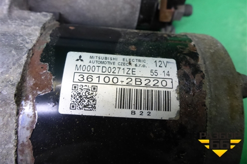 Стартер (1.6л G4FG МКПП) (361002B220) для Kia Ceed с 2012-2018г