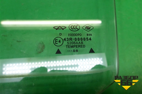Стекло двери передней левой для Chery QQ6(S21) с 2008г