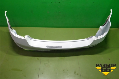 Бампер задний (под парктроник) (60U807421B) для Skoda Rapid с 2013г (Рапид)