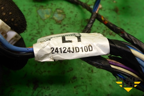 Проводка двери передней левой (24124JD10D) для Nissan Qashqai (J10E) с 2006-2013г