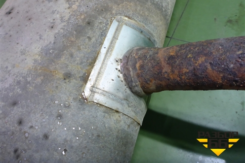 Глушитель (1.6л HR16) для Nissan Qashqai (J10E) с 2006-2013г