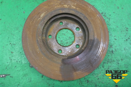 Диск тормозной передний вентилируемый для Nissan Qashqai (J10E) с 2006-2013г