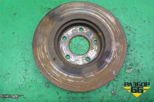 Диск тормозной передний вентилируемый для Nissan Qashqai (J10E) с 2006-2013г