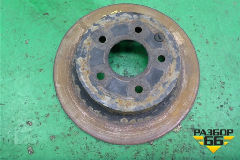 Диск тормозной задний для Nissan Qashqai (J10E) с 2006-2013г