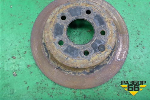 Диск тормозной задний для Nissan Qashqai (J10E) с 2006-2013г