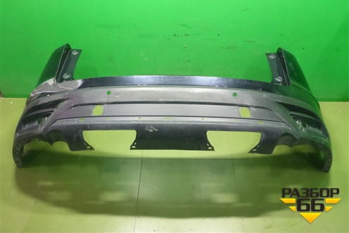Бампер задний (под парктроник) (TK4850221) для Mazda CX 9 с 2017г (СХ9)