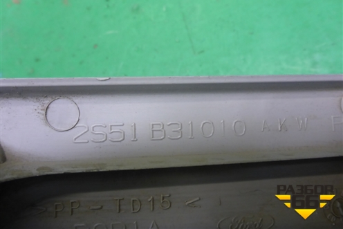 Обшивка стойки задняя верхняя правая (3-х дверный кузов) (2S51B31010AKW) для Ford Fiesta с 2001-2008г