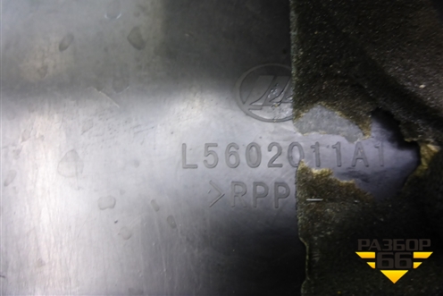 Обшивка багажника на заднюю панель (L5602011A1) для Lifan Breez с 2007г (Бриз)