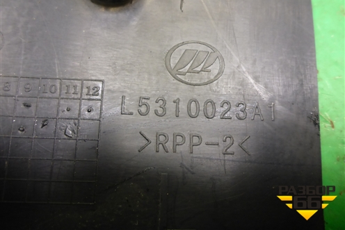 Накладка порога внутренняя переднего левого (передняя часть) (L5310023A1) для Lifan Breez с 2007г (Бриз)