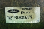 Полка багажника (1M51F46668ABZUYF) для Ford Focus 1 с 1998-2004г