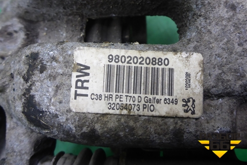 Суппорт задний правый (9802020880) для Peugeot 408 с 2012г