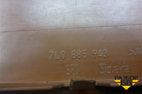 Накладка внутренняя (7L0885943) для Volkswagen Touareg c 2002-2010г
