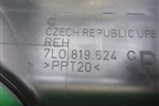Воздуховод отопителя (задний в ноги) (7L0819624C) для Volkswagen Touareg c 2002-2010г