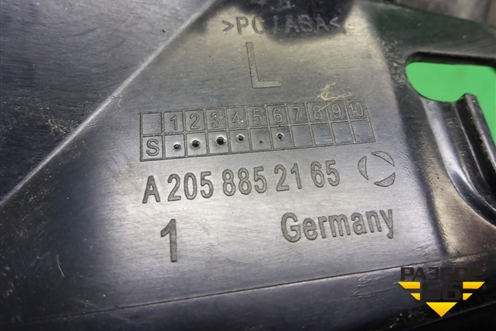Кронштейн заднего бампера левый (A2058852165) для Mercedes Benz C-Klass W205 с 2014г