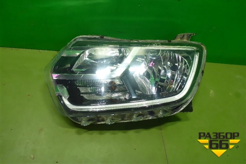 Фара левая (галоген) (260608473R) для Renault Duster II с 2021г