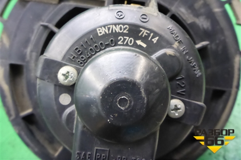 Моторчик отопителя (BN7N027F14) для Mazda Mazda 3 (BK) с 2003-2009г 