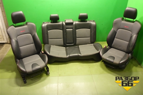 Сиденья комплект (MPS с AIR BAG подогрев) для Mazda Mazda 3 (BK) с 2003-2009г 