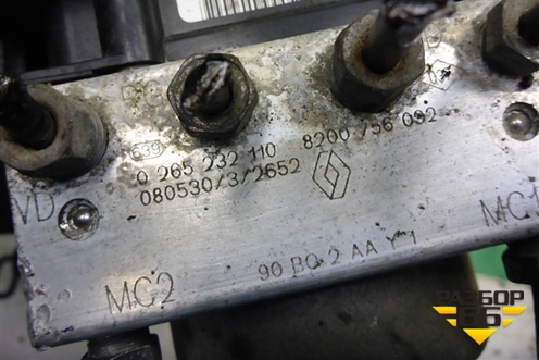 Блок ABS (8200756092) для Renault Logan с 2004-2015г
