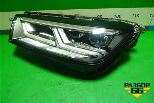 Фара левая (до 2020г Led без блоков) (80A941033) для Audi Q5 с 2017г