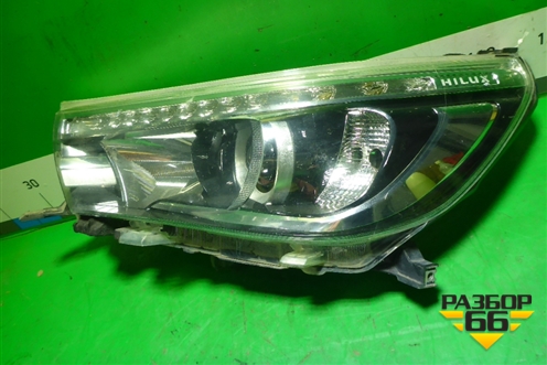Фара левая (до 2020г Led) (811500K730) для Toyota Hilux с 2015-2025г
