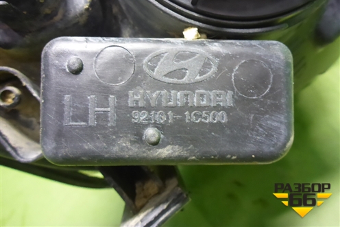 Фара левая (после 2005г галоген) (921011C520) для Hyundai Getz с 2002г (Гетц)