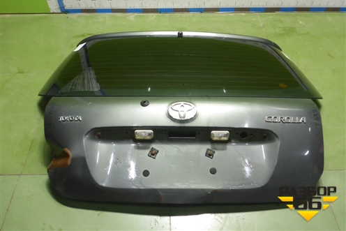 Дверь багажника со стеклом (хэтчбек) (6700502060) для Toyota Corolla (E12) с 2001-2007г (Королла 120)