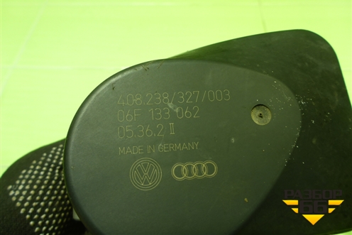 Заслонка дроссельная электрическая (2.0л BLY) (06F133062) для Volkswagen Golf V с 2003-2009г