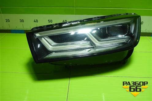 Фара левая (до 2020г Led без блоков) (80A941783) для Audi Q5 с 2017г