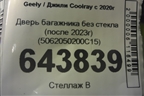 Дверь багажника без стекла (после 2023г) (5062050200C15) для Geely Coolray с 2019-2025г