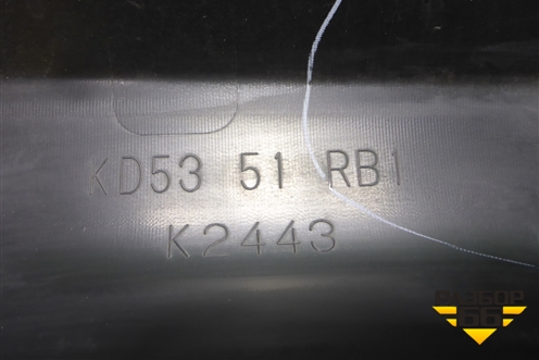 Накладка двери передней левой (KD5351RB1) для Mazda CX 5 с 2012-2016г