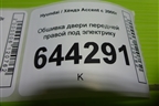 Обшивка двери передней правой под электрику для Hyundai Aсcent с 2000г