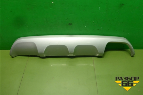 Накладка заднего бампера (до 2020г X-Line) (H086665500) для Kia Rio с 2017г (Рио 4)