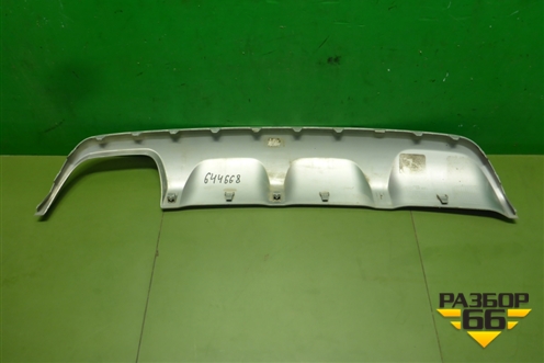 Накладка заднего бампера (до 2020г X-Line) (H086665500) для Kia Rio с 2017г (Рио 4)