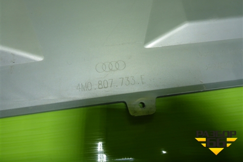 Юбка переднего бампера (s — line) (4M0807733E) для Audi Q7 c 2015г