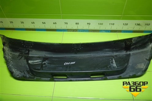 Накладка заднего бампера (86612H0000) для Kia Rio с 2017г (Рио 4)