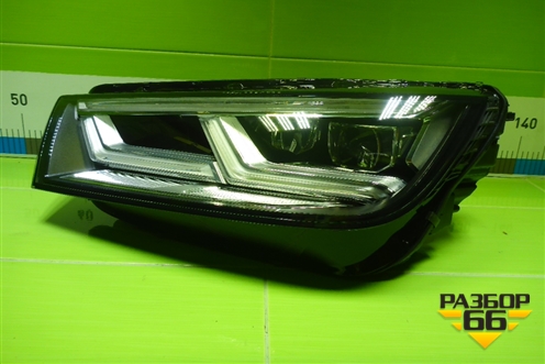 Фара левая (до 2020г Led без блоков) (80A941035) для Audi Q5 с 2017г