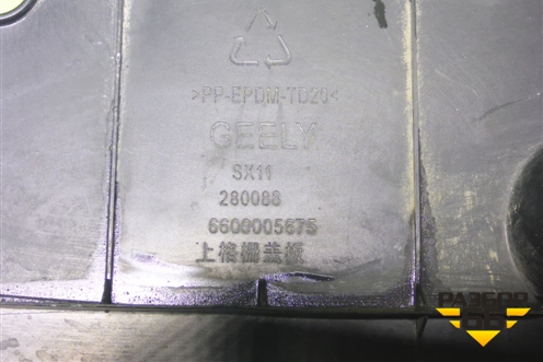 Накладка декоративная на переднюю панель (6600005675) для Geely Coolray с 2019-2025г