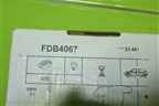Колодки тормозные задние (новые) (FDB4067) для BMW X5 F15 с 2013г