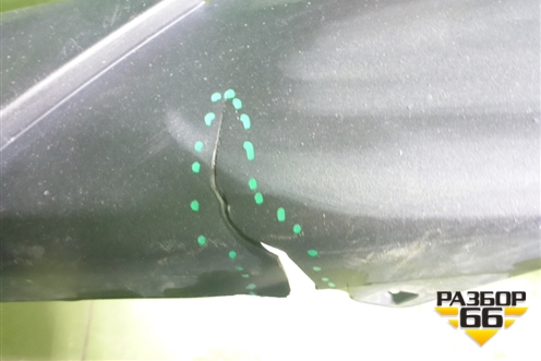 Юбка переднего бампера (под парктроник) (52129F4010) для Toyota C-HR с 2016г