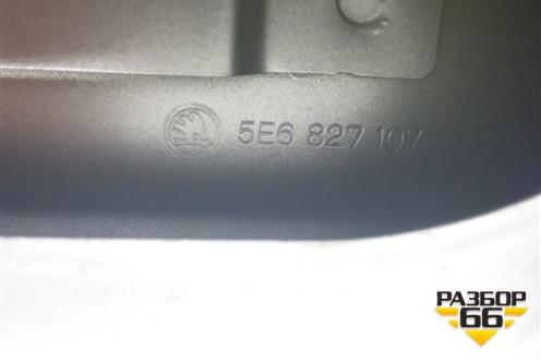 Дверь багажника без стекла (5E6827107) для Skoda Octavia (А8) с 2019г