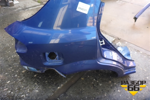 Крыло заднее правое (хетчбэк) для Chevrolet Lacetti с 2003г
