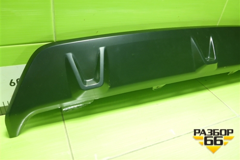Юбка заднего бампера (М-Пакет) (51128092243) для BMW X6 G06 с 2019г
