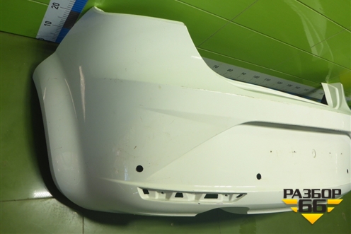 Бампер задний (без юбки под парктроник) (1P0807421D) для Seat Leon с 2005-2013г