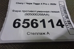 Фара противотуманная левая (605000268AA) для Chery Tiggo 4 Pro с 2020г
